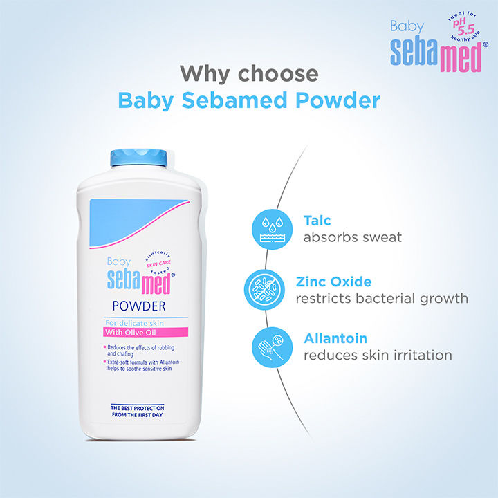 Sebamed Baby Powder, 100 gm, Pack of 1 