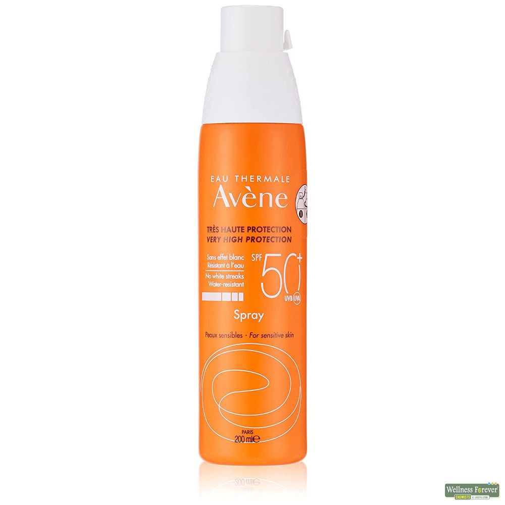 Avene Very High Protection SPF 50⁺ Spray, 200 ml, Pack of 1 