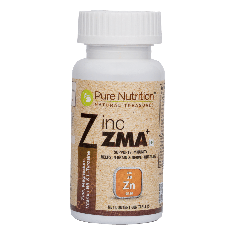 Buy Pure Nutrition Zinc ZMA⁺, 60 Tablets Online