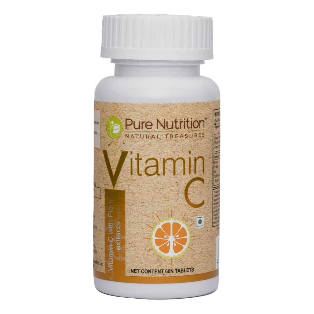 Buy Pure Nutrition Vitamin C, 60 Tablets Online