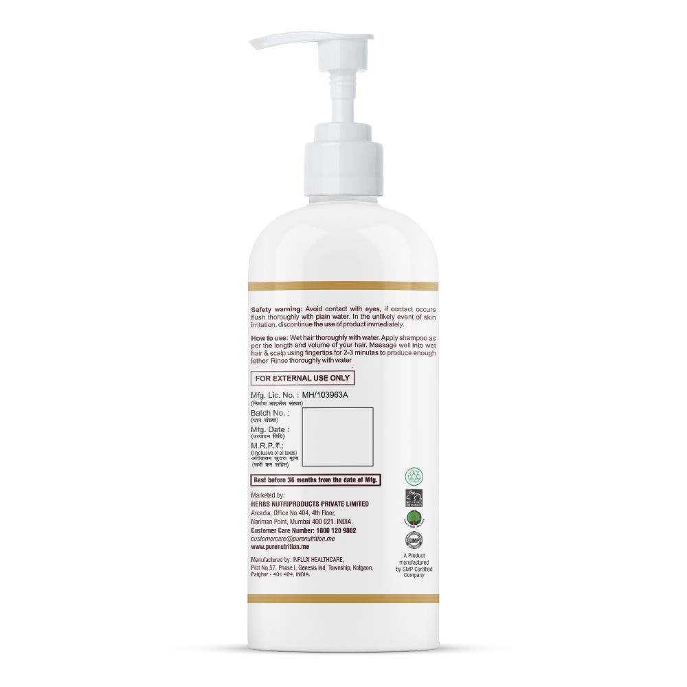 Pure Nutrition Biotin Shampoo, 220 ml, Pack of 1 