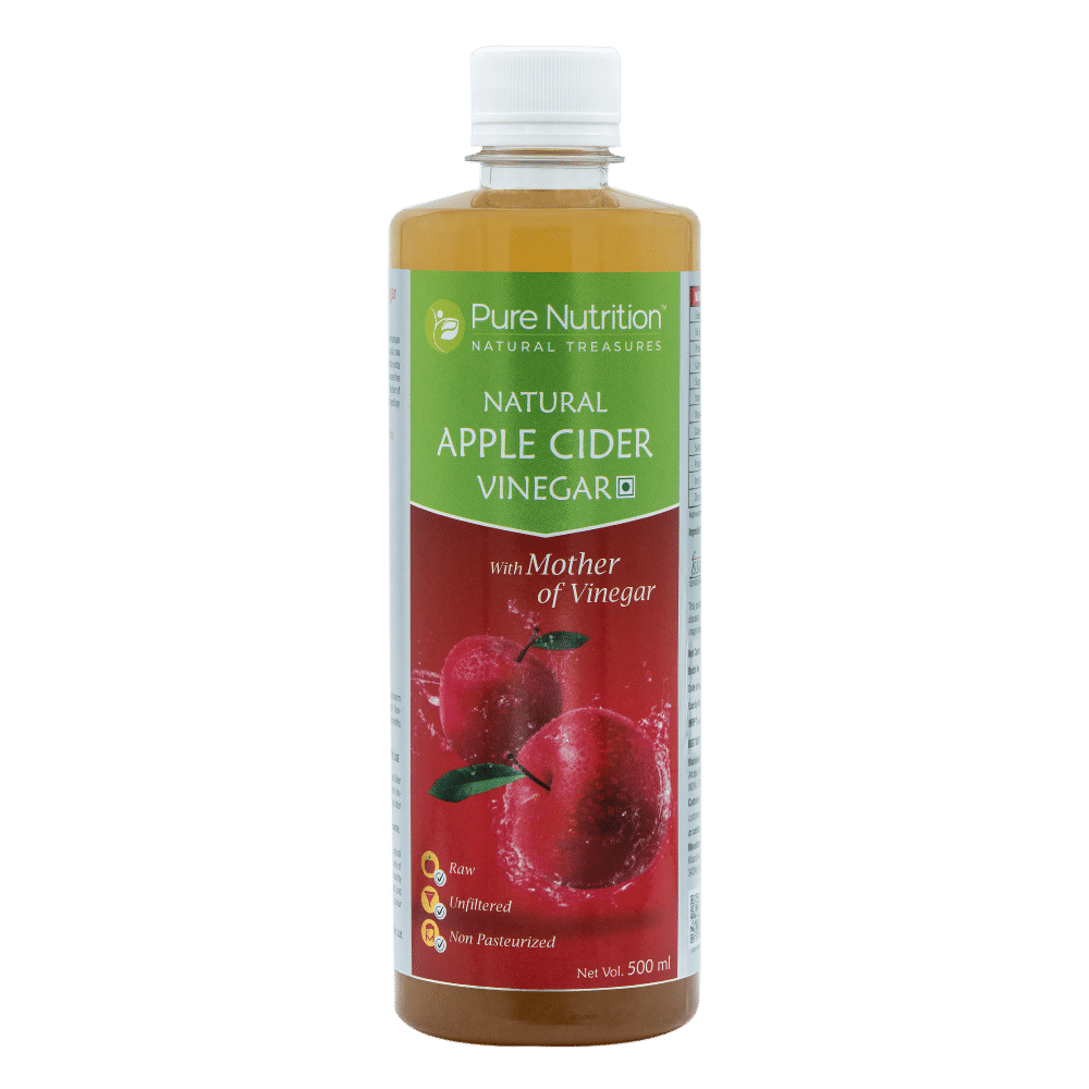 Buy Pure Nutrition Natural Apple Cider Vinegar, 500 ml Online