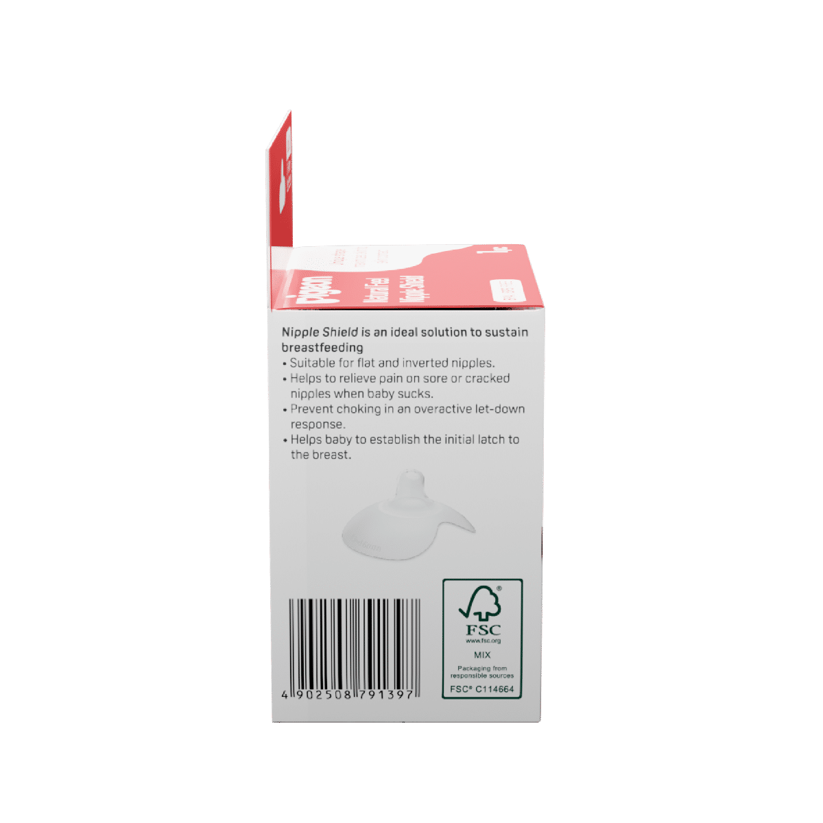 Pigeon Natural Feel Nipple Shield 13mm-16mm, 1 Count, Pack of 1 