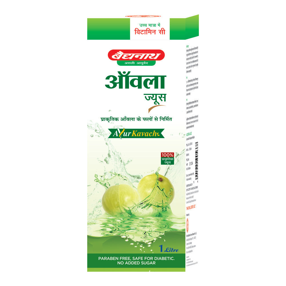 Baidyanath (Nagpur) Amla Juice, 1 Litre, Pack of 1 