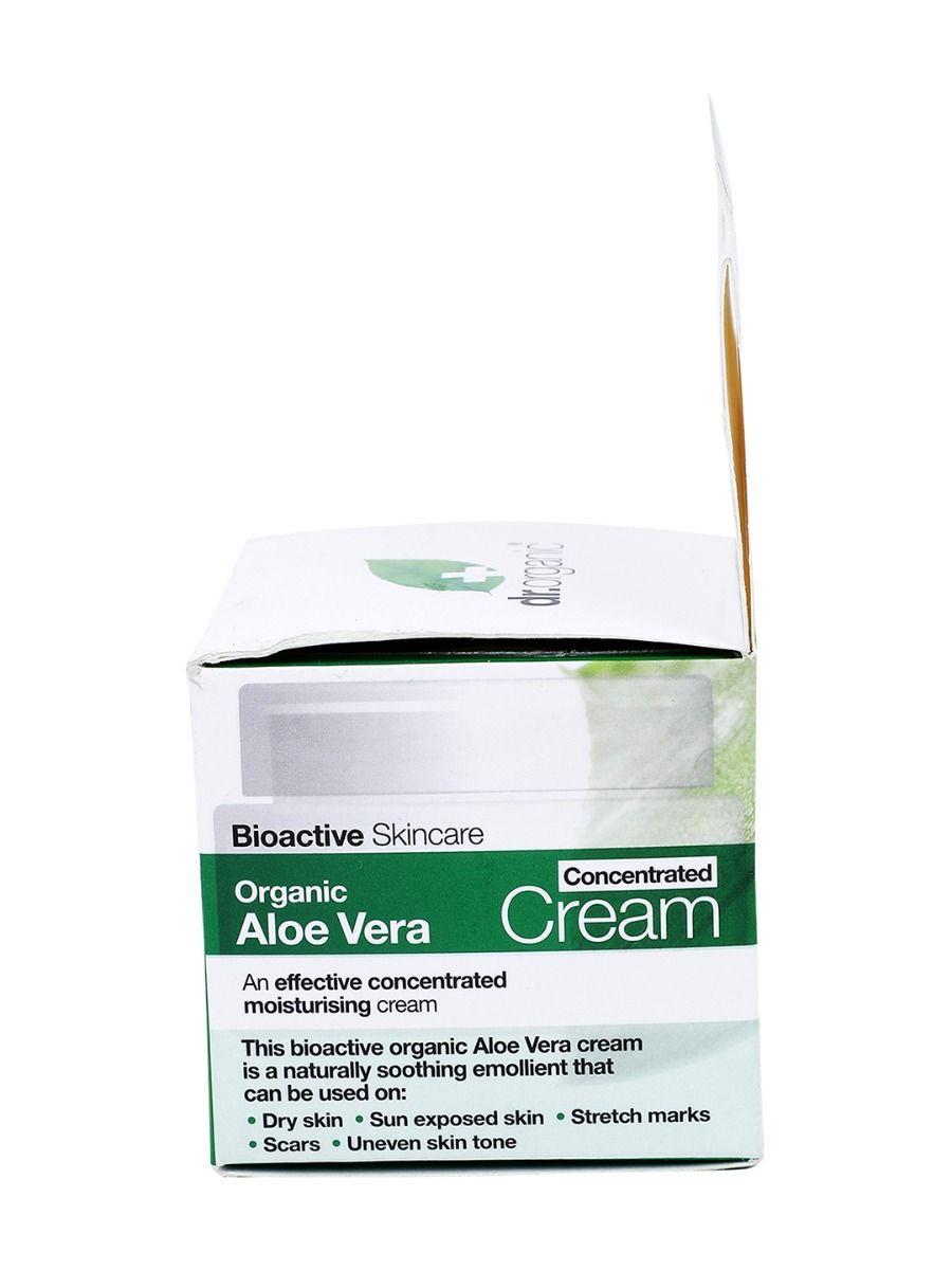 dr.organic Aloe Vera Concentrated Cream, 50 ml, Pack of 1 