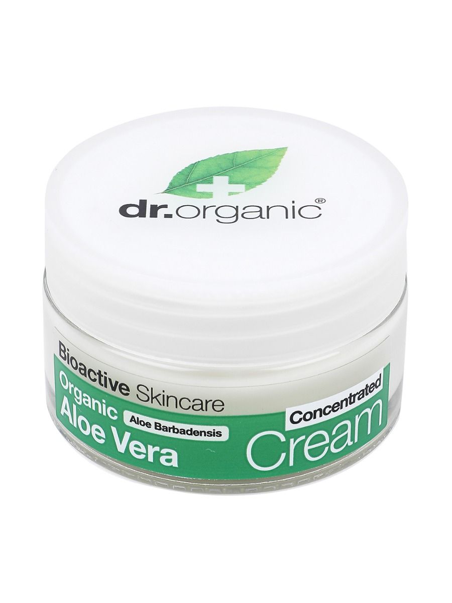 dr.organic Aloe Vera Concentrated Cream, 50 ml, Pack of 1 