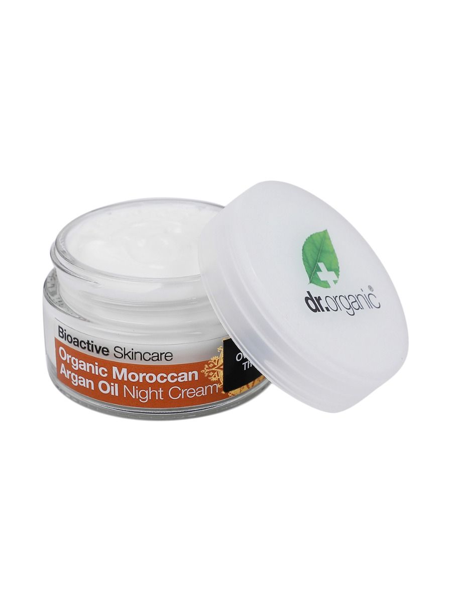 dr.organic Moroccan Argan Oil Night Cream, 50 ml Price, Uses, Side ...