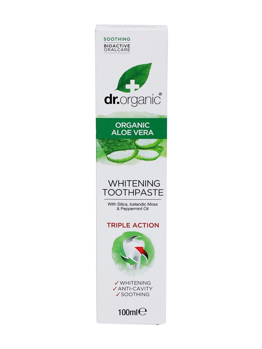 Buy dr.organic Aloe Vera Toothpaste, 100 ml Online