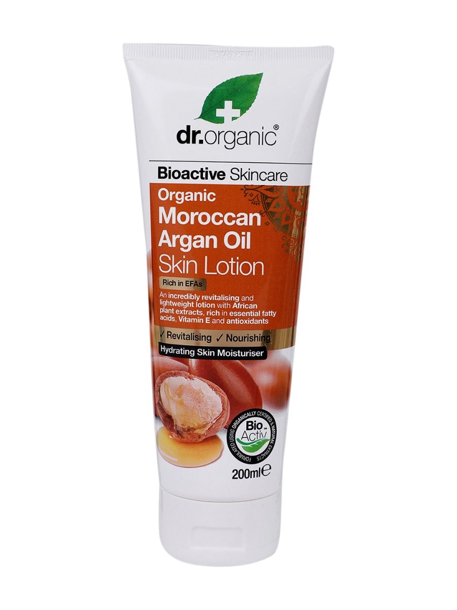 Buy dr.organic Moroccan Argan Oil Skin Lotion, 200 ml Online