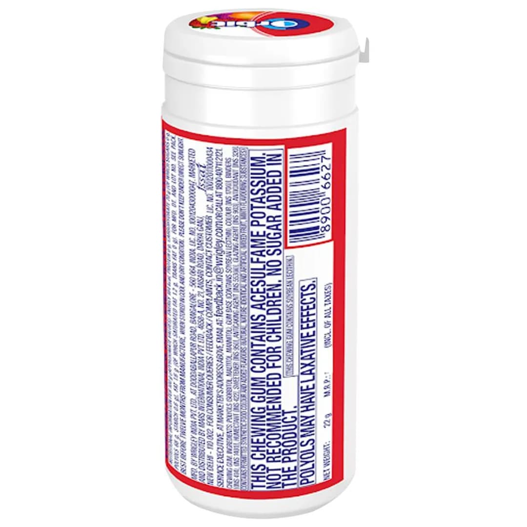 Wrigley Orbit Mixed Fruit Sugar Free Chewing Gum, 22 gm Price, Uses, Side Effects, Composition
