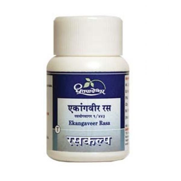 Dhootapapeshwar Ekangaveer Rasa, 60 Tablets, Pack of 1 