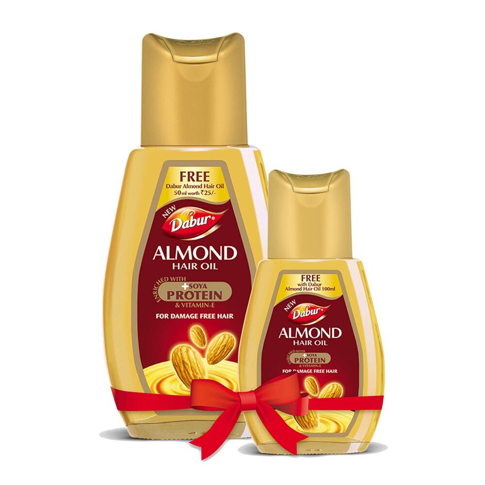 Dabur Almond Hair Oil, 100 ml, Pack of 1 