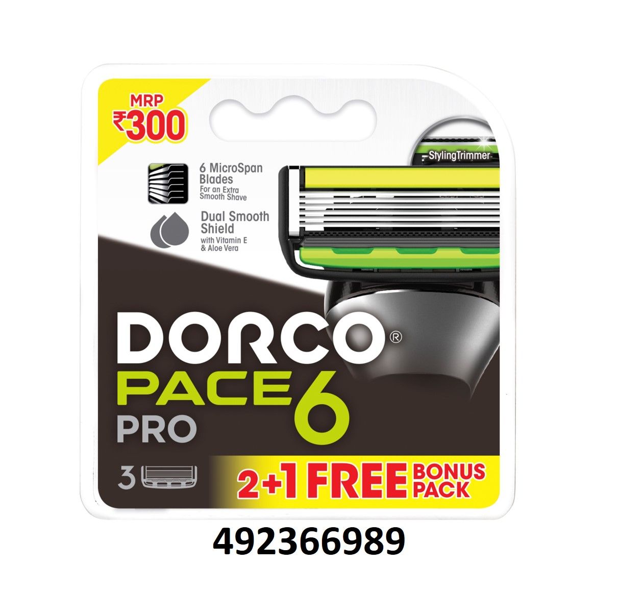 Buy Dorco Pace Pro 6 Cartridges, 2 Count Online