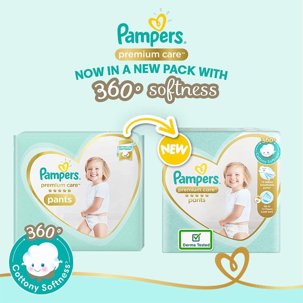 Pampers Premium Care Diaper Pants XXL, 30 Count, Pack of 1 