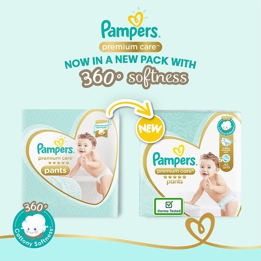 Pampers Premium Care Diaper Pants Large, 88 Count, Pack of 1 