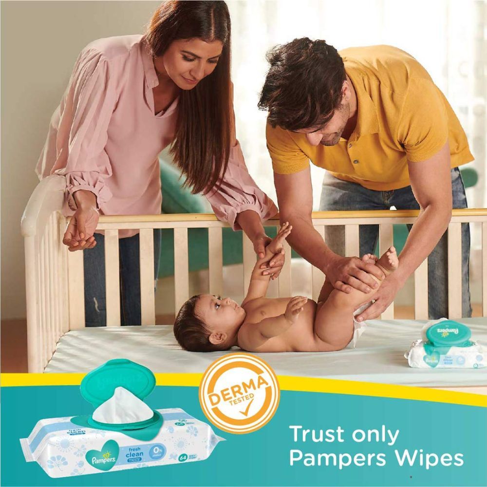 Pampers All- Round Protection Diaper Pants Medium, 76 Count, Pack of 1 