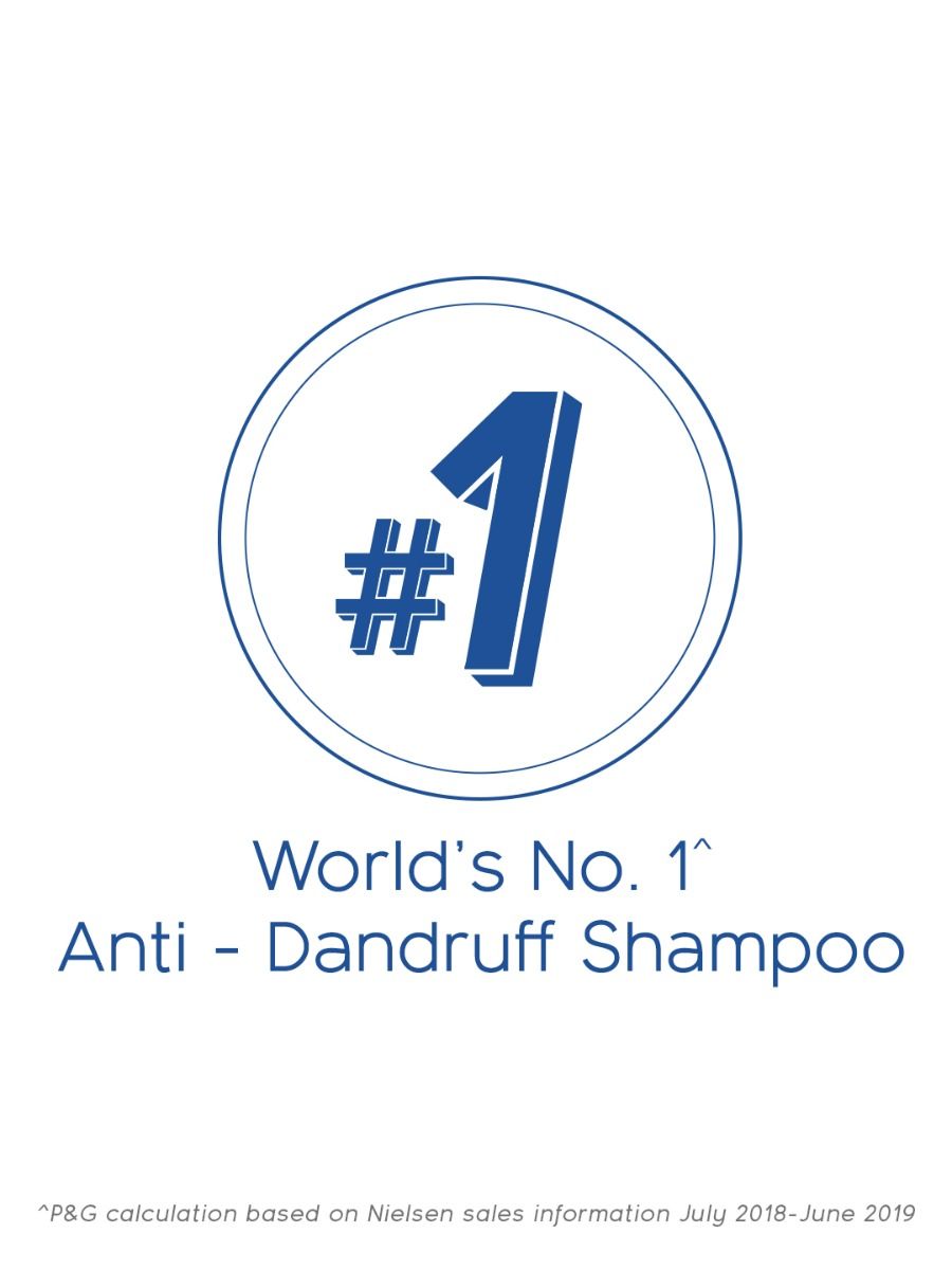 Head & Shoulders 2-in-1 Anti-Hairfall Anti-Dandruff Shampoo + Conditioner, 180 ml, Pack of 1 