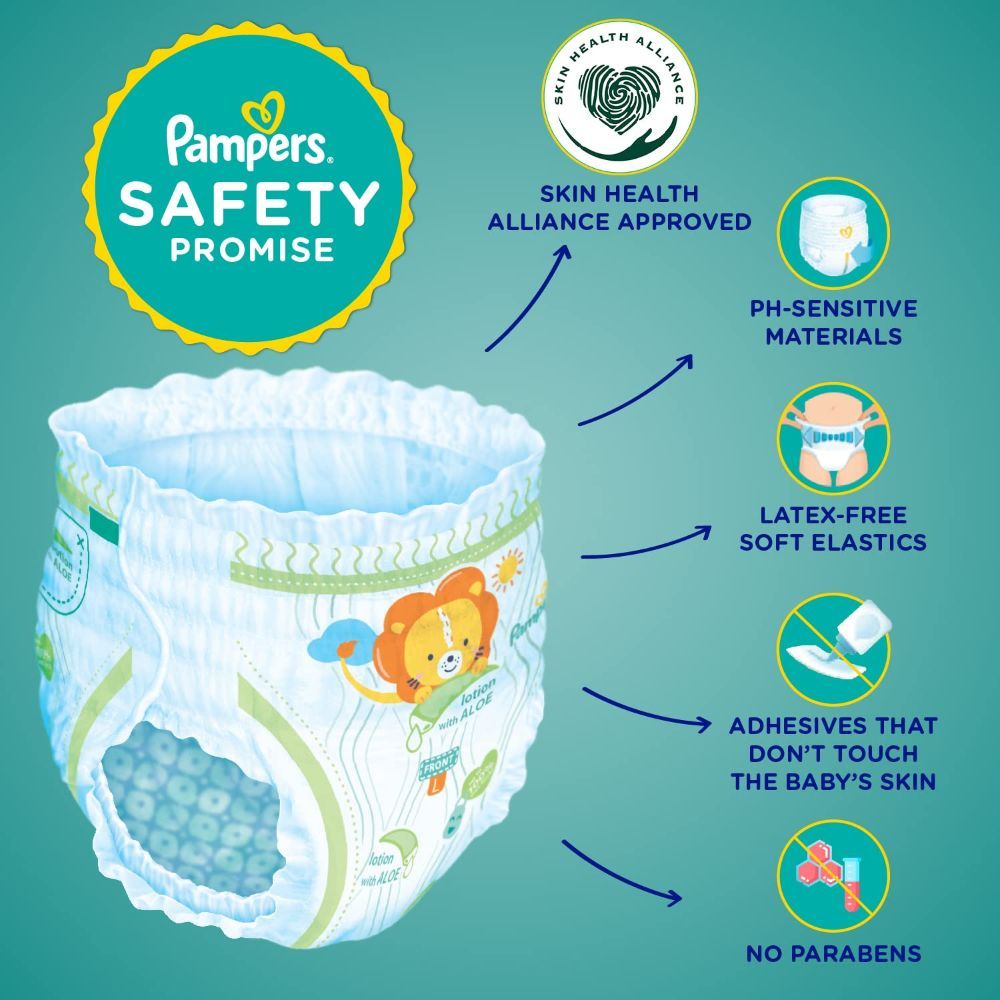Pampers All-Round Protection Diaper Pants Small, 15 Count, Pack of 1 