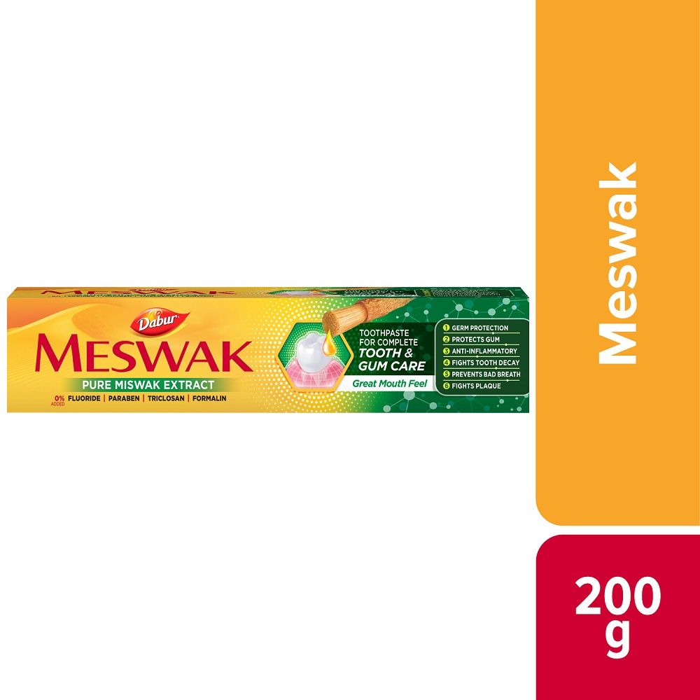 Buy Dabur Meswak Complete Tooth & Gum Care Toothpaste, 200 gm Online