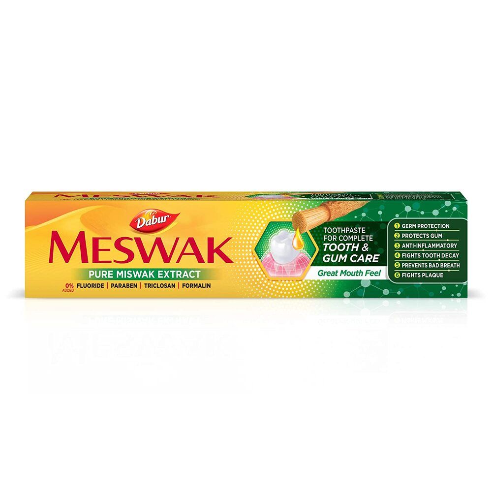 Dabur Meswak Complete Tooth & Gum Care Toothpaste, 200 gm, Pack of 1 