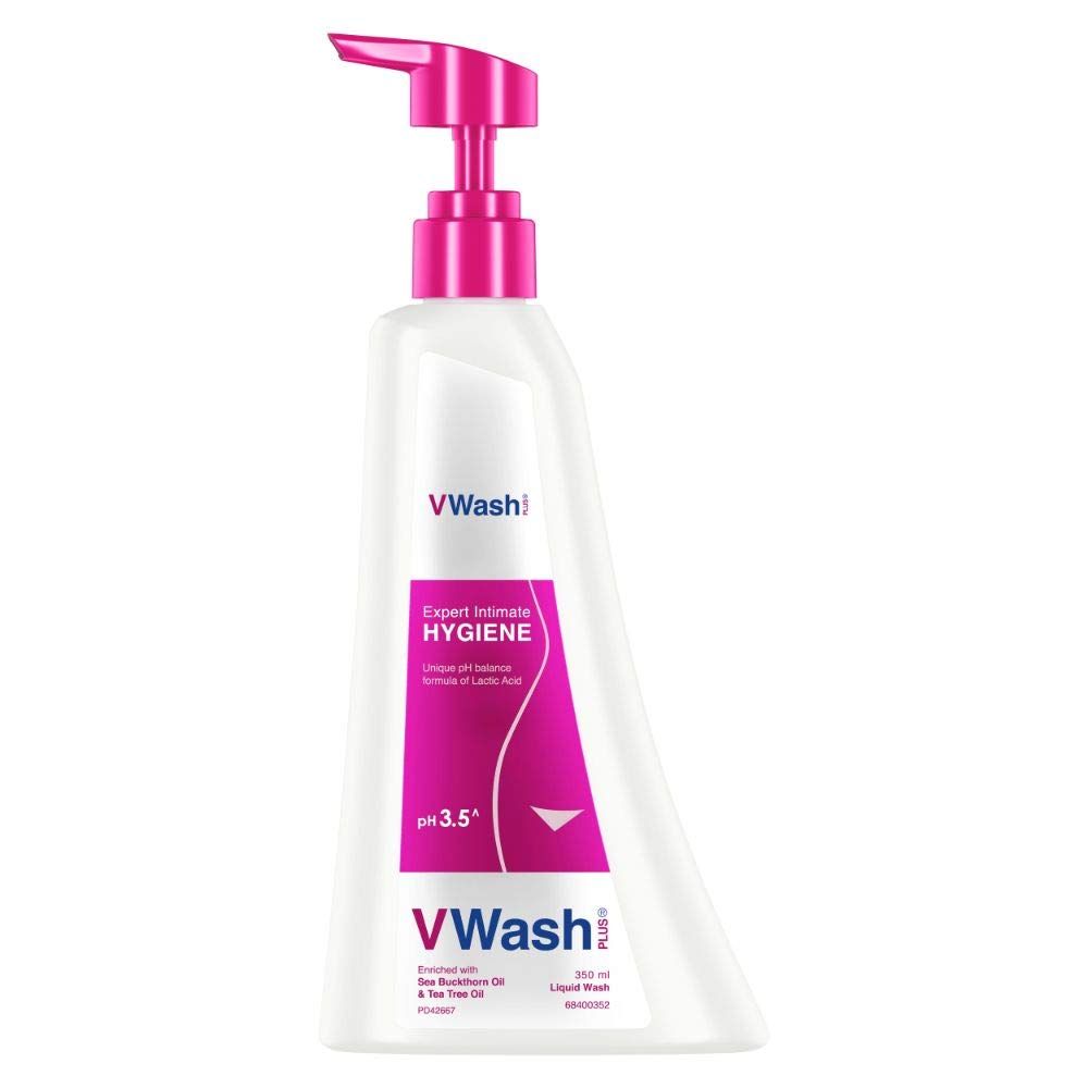 Buy Vwash Plus pH 3.5 Expert Intimate Hygiene Wash, 350 ml Online