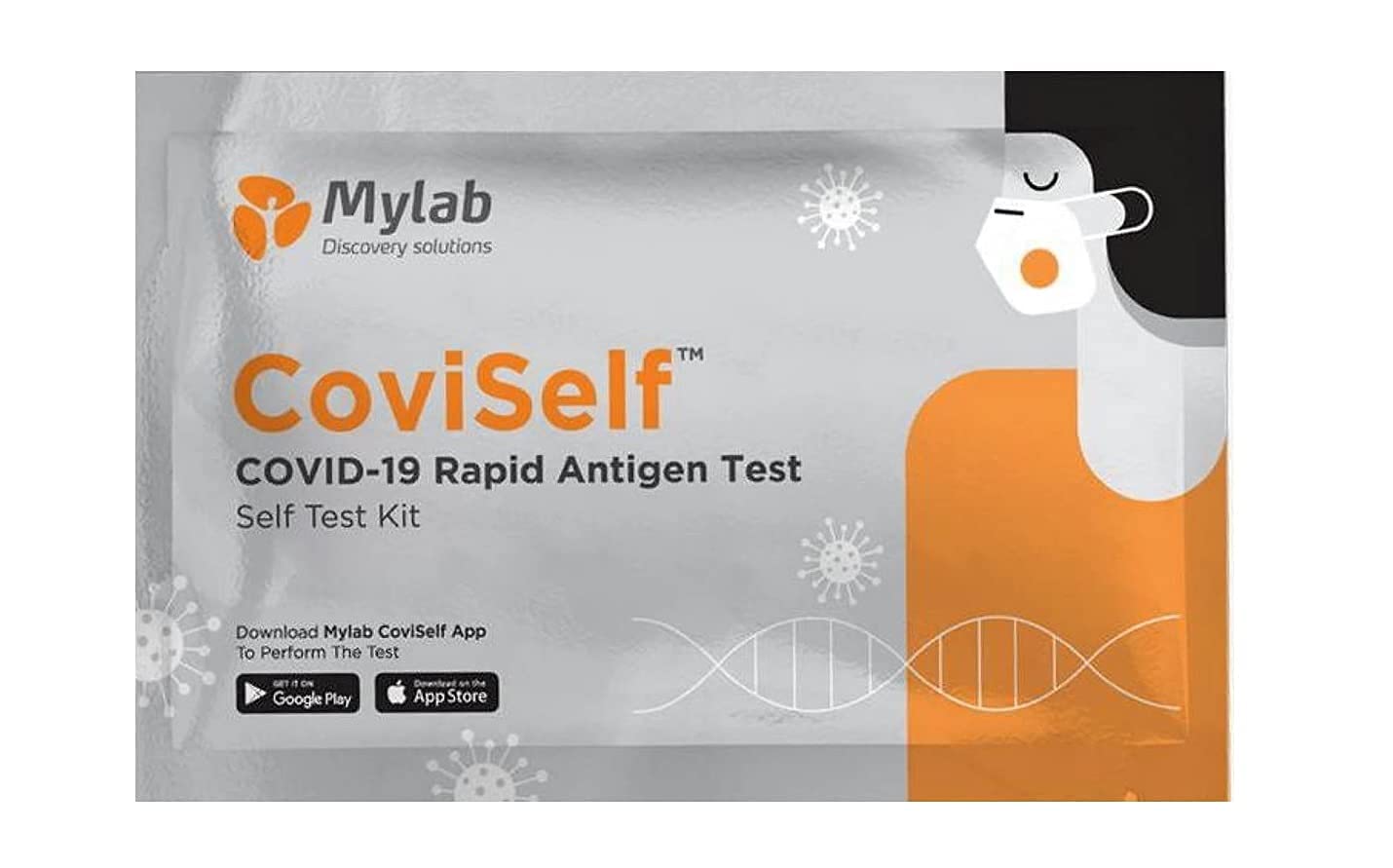 Mylab CoviSelf COVID-19 Rapid Antigen Self Test Kit, 1 Count, Pack of 1 
