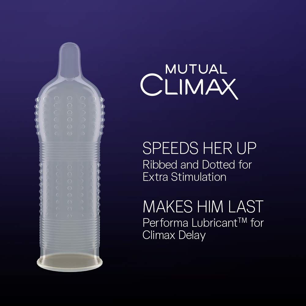 Durex Mutual Climax Condoms, 3 Count, Pack of 1 