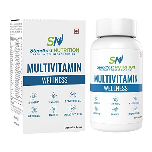 Buy Steadfast Nutrition Multivitamin Wellness, 60 Soft Gelatin Capsules Online