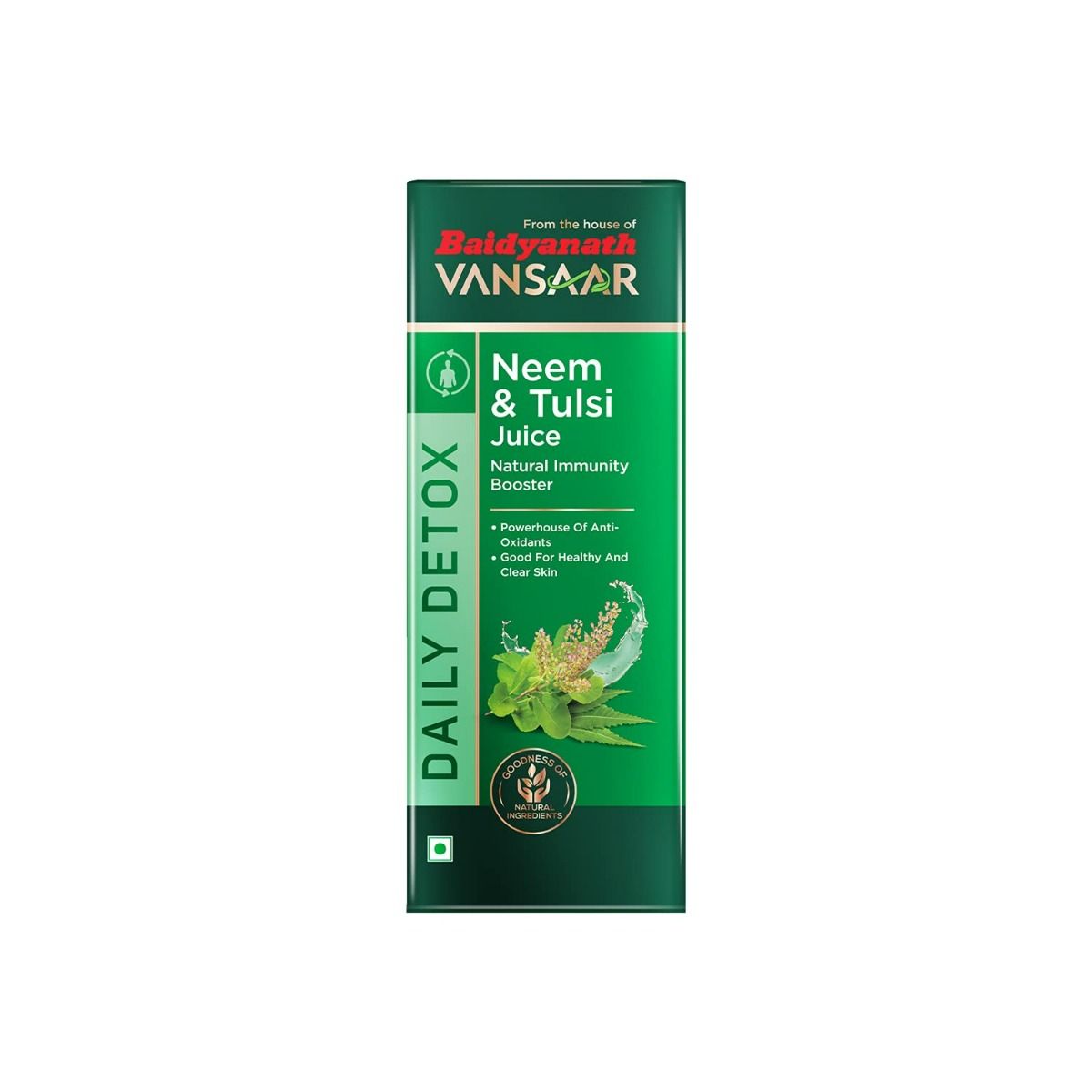 Baidyanath Vansaar Neem & Tulsi Juice, 1000 ml, Pack of 1 