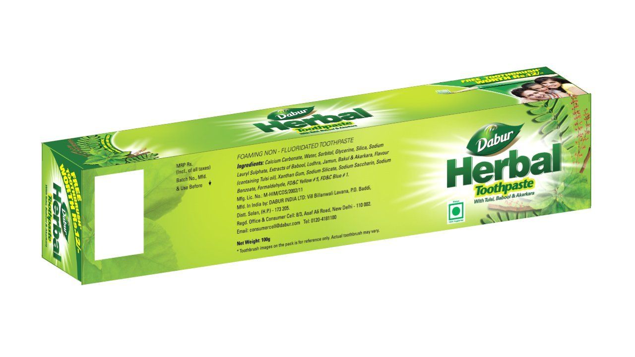 dabur herbal toothpaste price