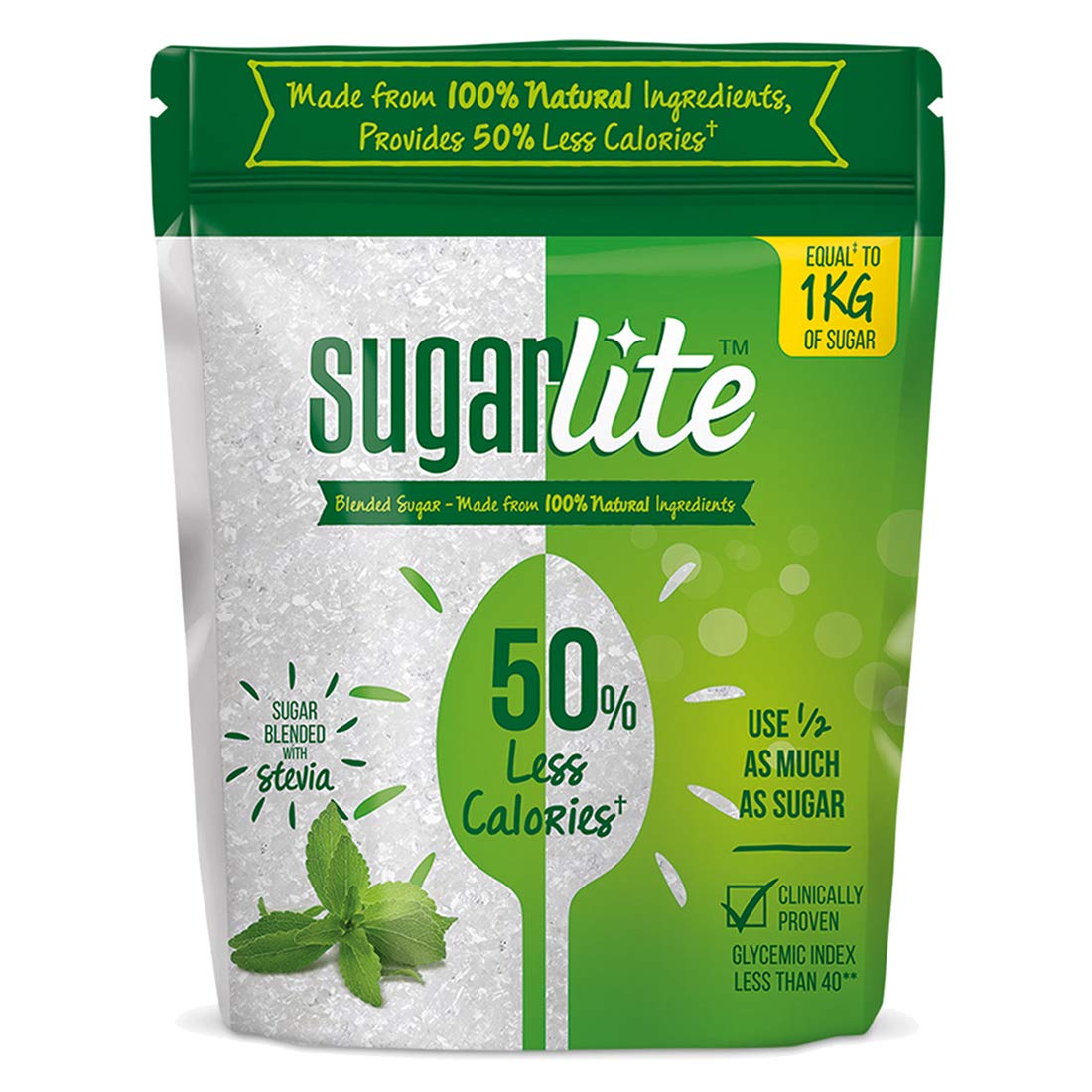 Sugarlite Sugar, 500 gm, Pack of 1 