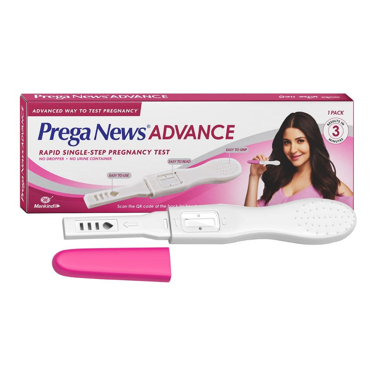 Buy Prega News Advance Rapid Single-Step Pregnancy Test Kit, 1 Count Online