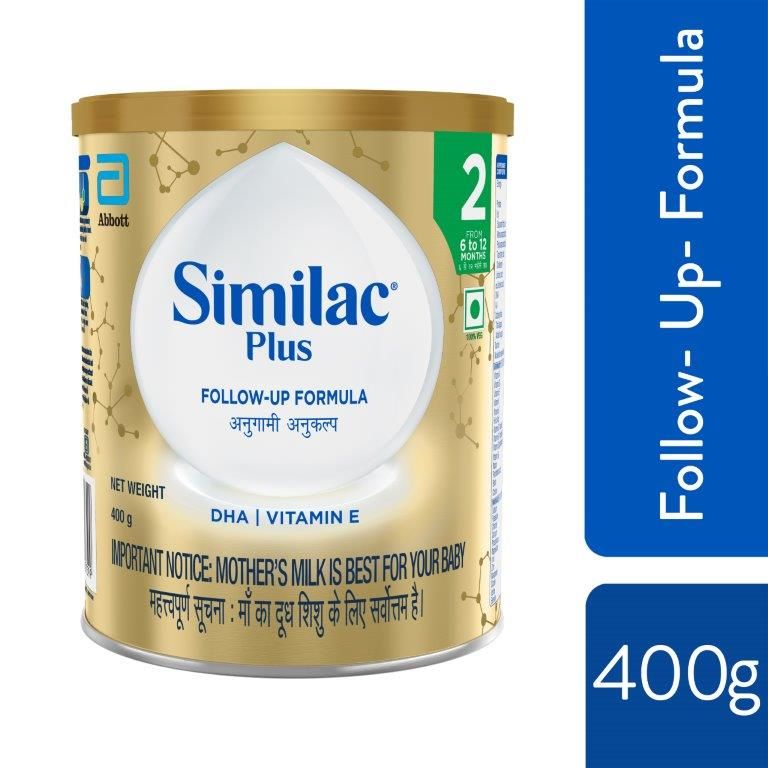 Similac Plus Follow-Up Formula Stage 2 Powder, 400 gm, Pack of 1 
