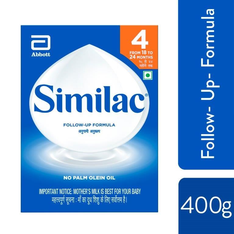 Buy Similac Follow-Up Formula Stage 4 Powder (18 to 24 Months), 400 gm Refill Pack Online