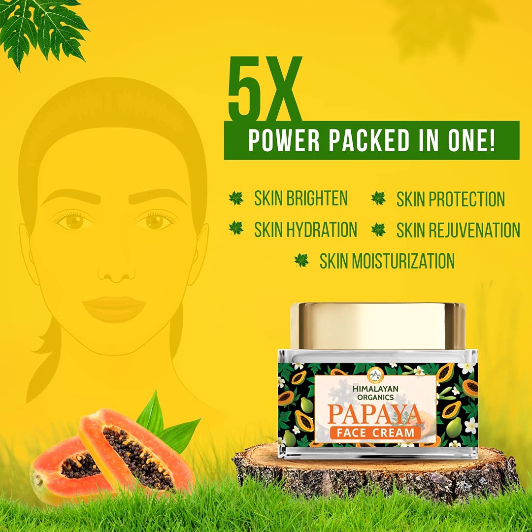 Himalayan Organics Papaya Face Cream, 50 ml Price, Uses, Side Effects