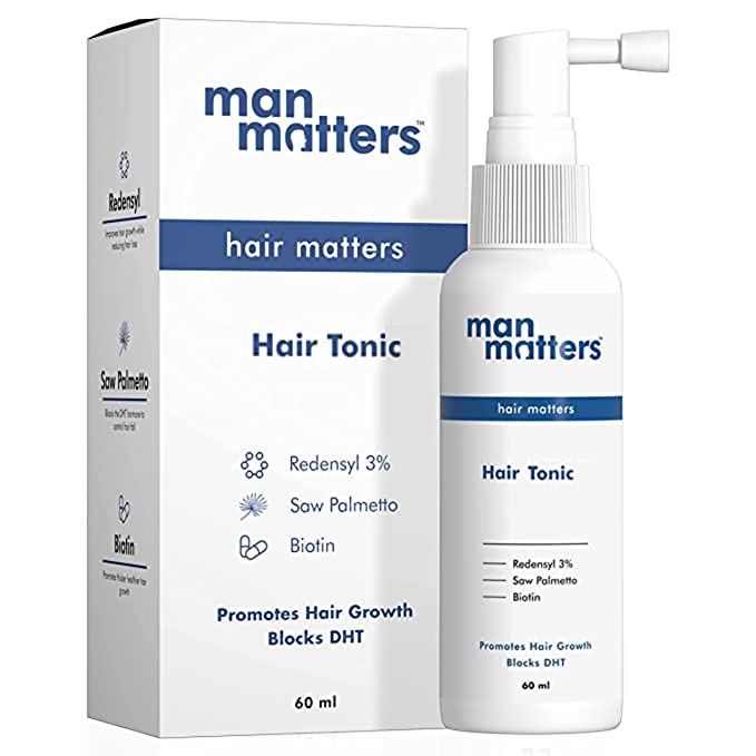 Man Matters Hair Growth Tonic, 60 ml Price, Uses, Side Effects, Composition  - Apollo Pharmacy
