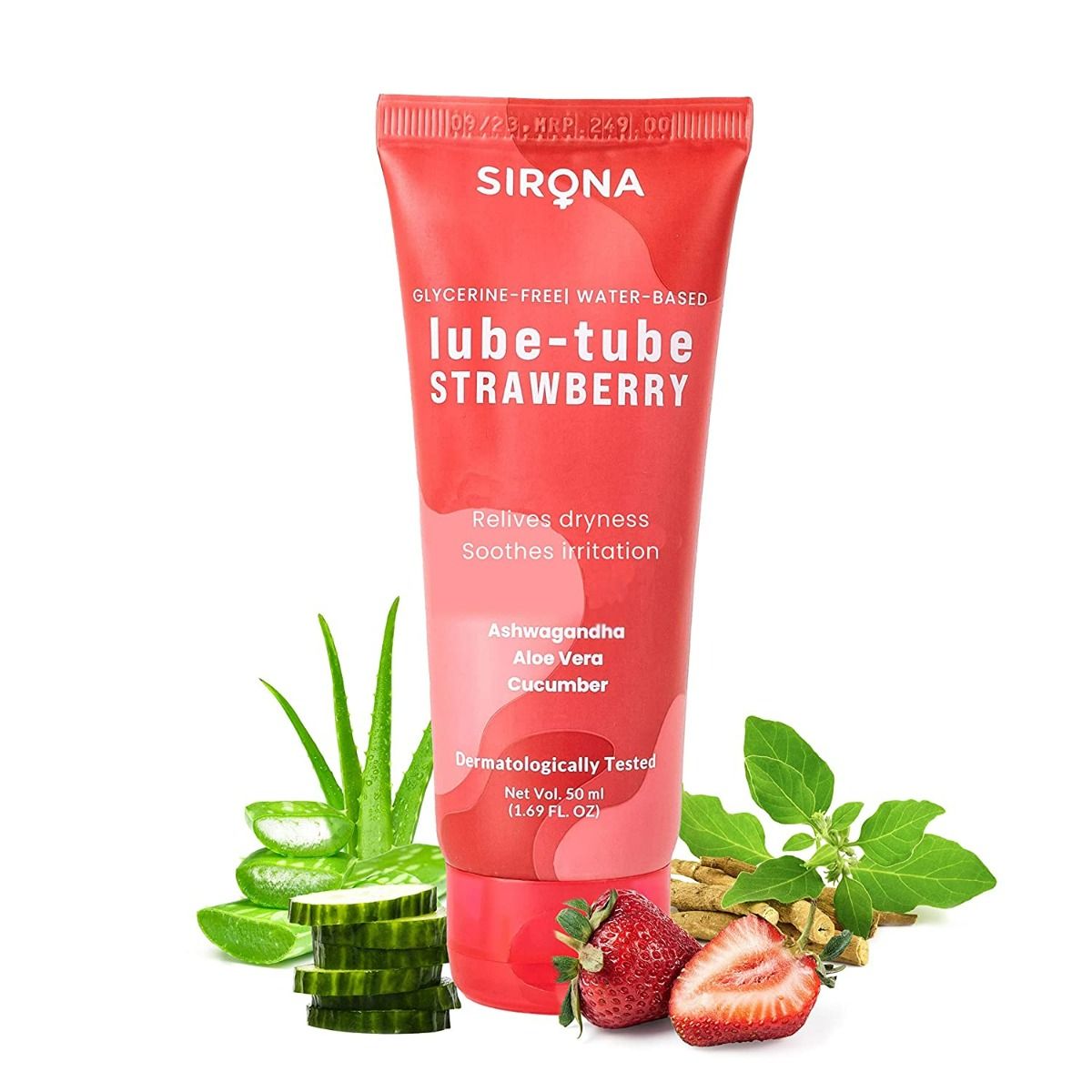 Sirona Lubetube Strawberry Flavour Lubricant Gel, 50 ml Price, Uses