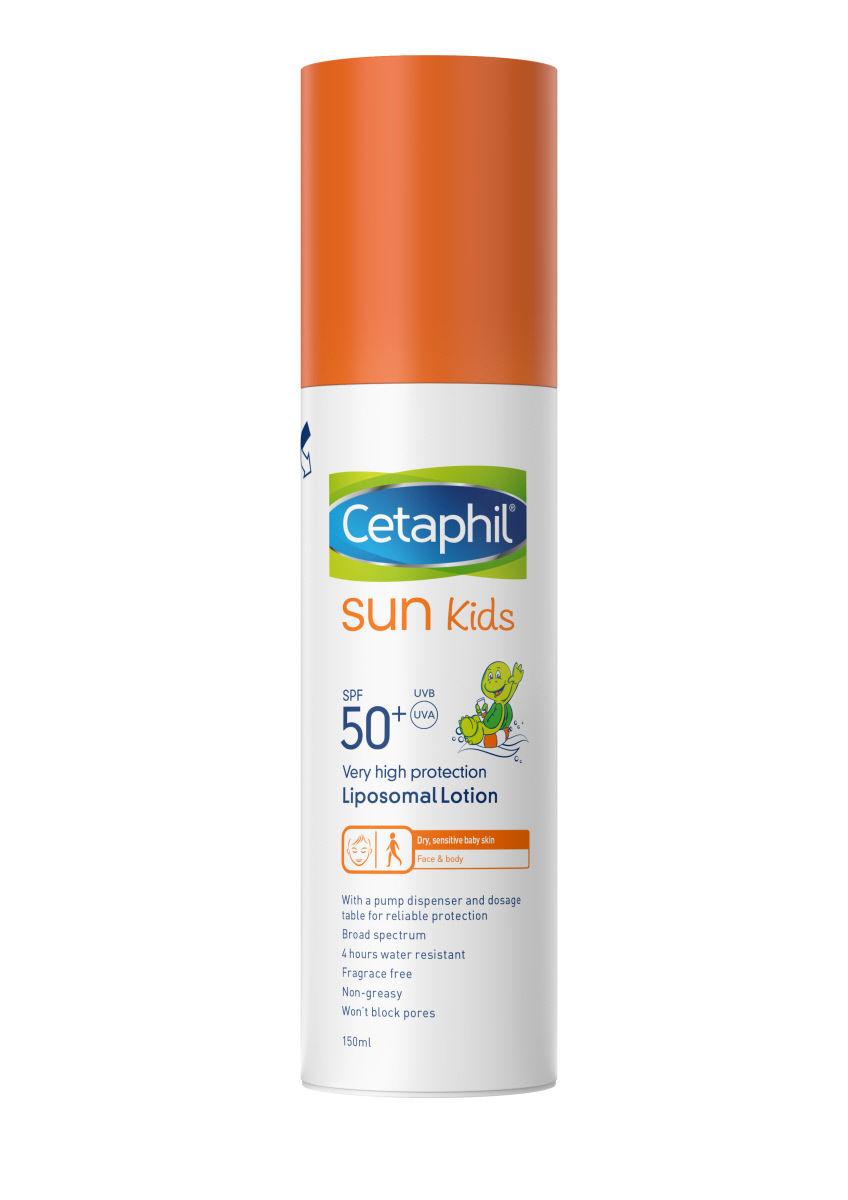 Cetaphil Sun Kids SPF 50+ Liposomal Lotion, 150 ml, Pack of 1 