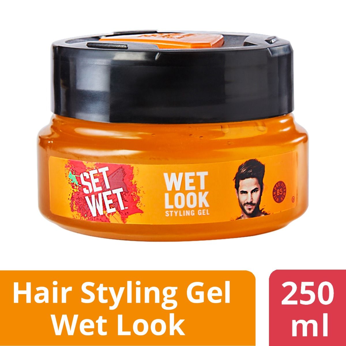 Buy Set Wet Wet Look Hair Gel, 250 ml Online