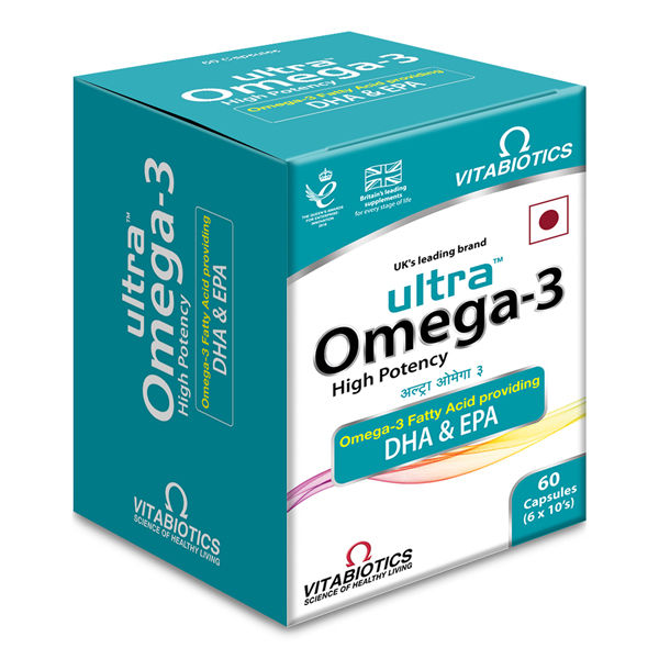 Ultra Omega-3 Capsule 10's Price, Uses, Side Effects, Composition ...