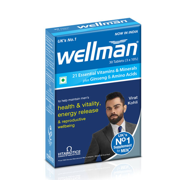 Wellman Health Supplement for Men, 30 Tablets Price, Uses, Side Effects, Composition Apollo