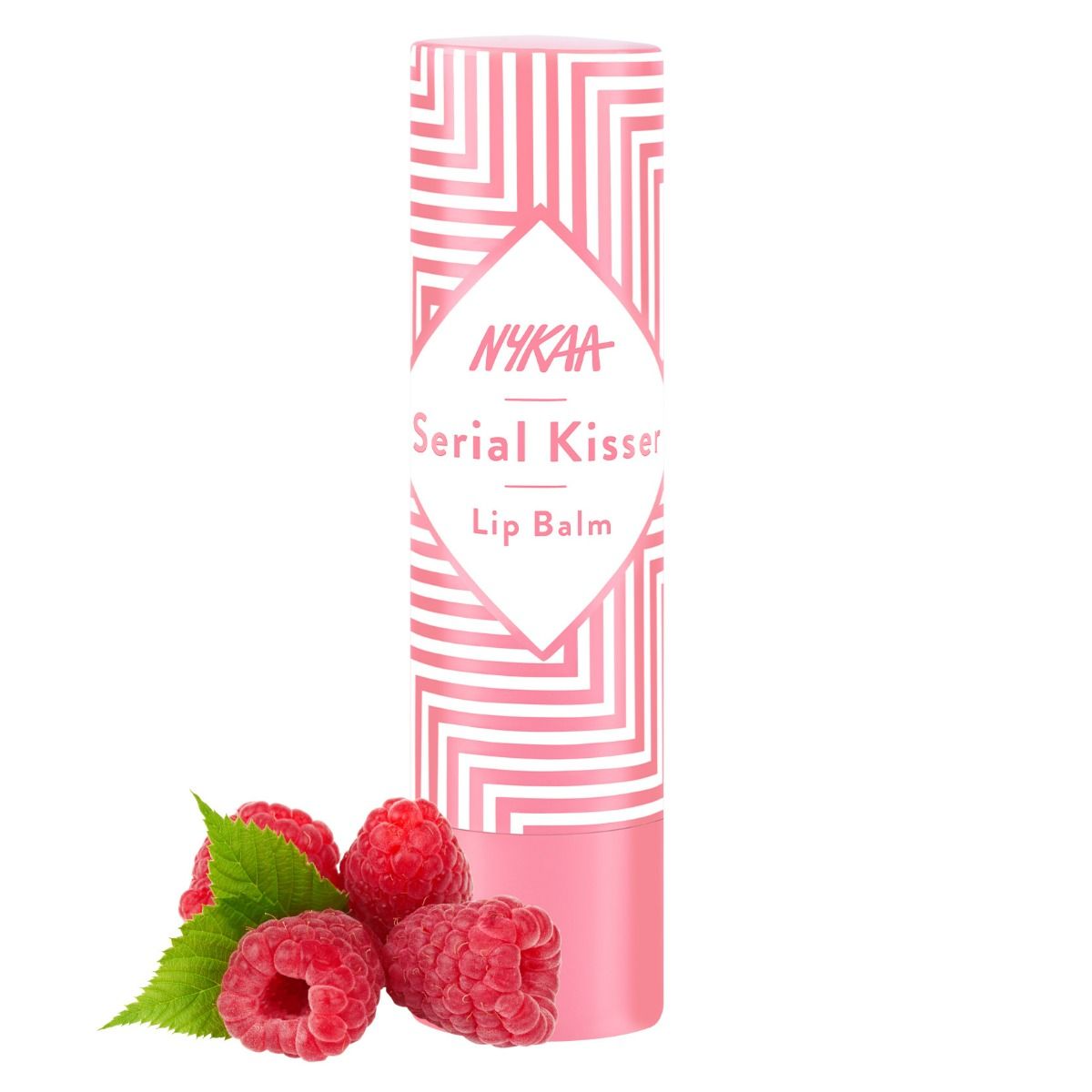 Nykaa Serial Kisser Raspberry Flavour Lip Balm, 4.5 gm, Pack of 1 