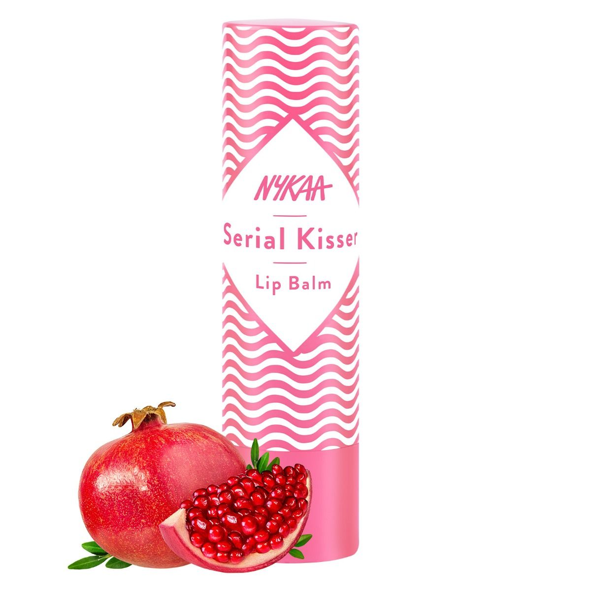Buy Nykaa Serial Kisser Pomegranate Flavour Lip Balm, 4.5 gm Online