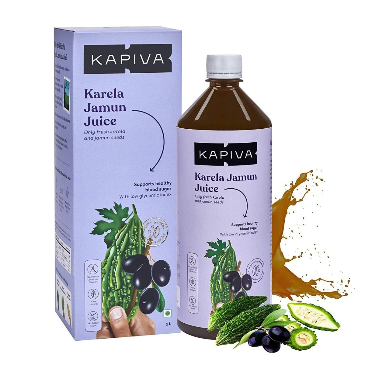 Buy Kapiva Karela Jamun Juice, 1 L Online