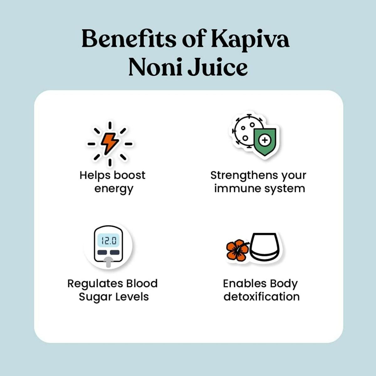 Kapiva Noni Juice, 1 L, Pack of 1 