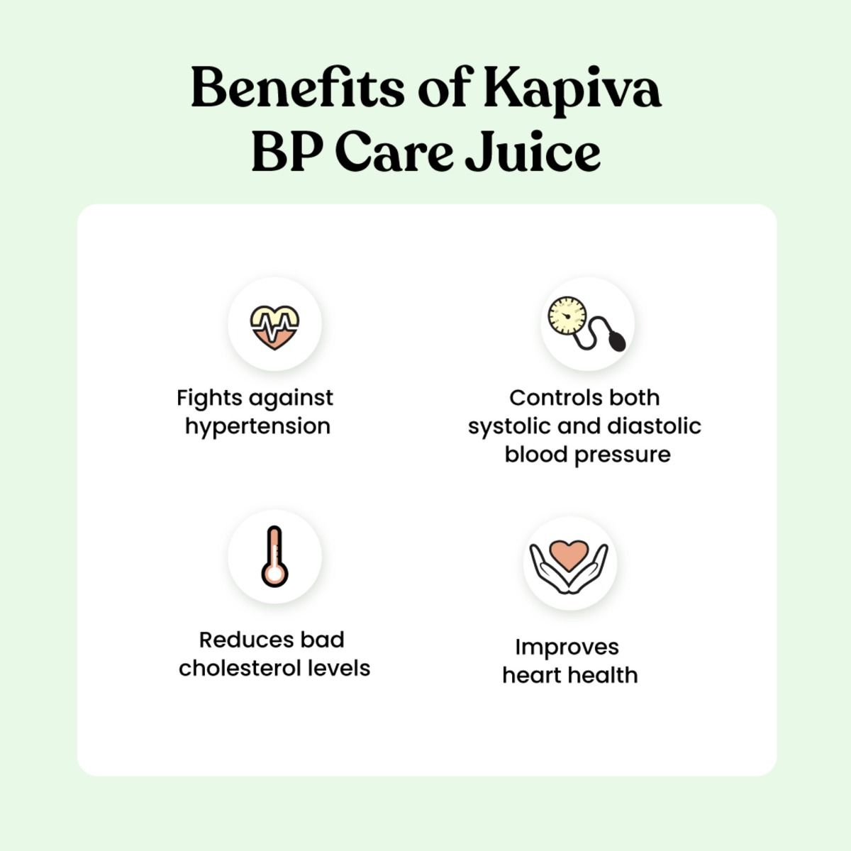 Kapiva BP Care Juice, 1 L, Pack of 1 