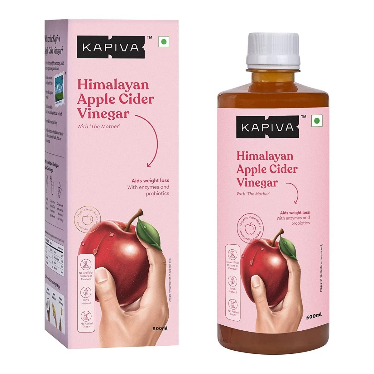 Buy Kapiva Himalayan Apple Cider Vinegar, 500 ml Online