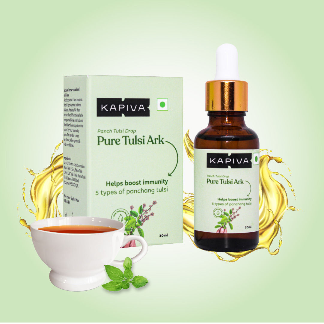 Buy Kapiva Pure Tulsi Ark Drops, 30 ml Online