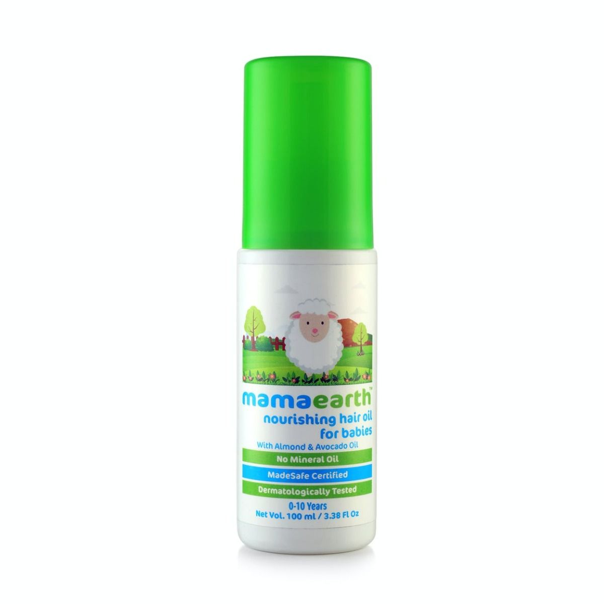 Buy Mamaearth Nourishing Almond & Avocado Baby Hair Oil, 100 ml Online