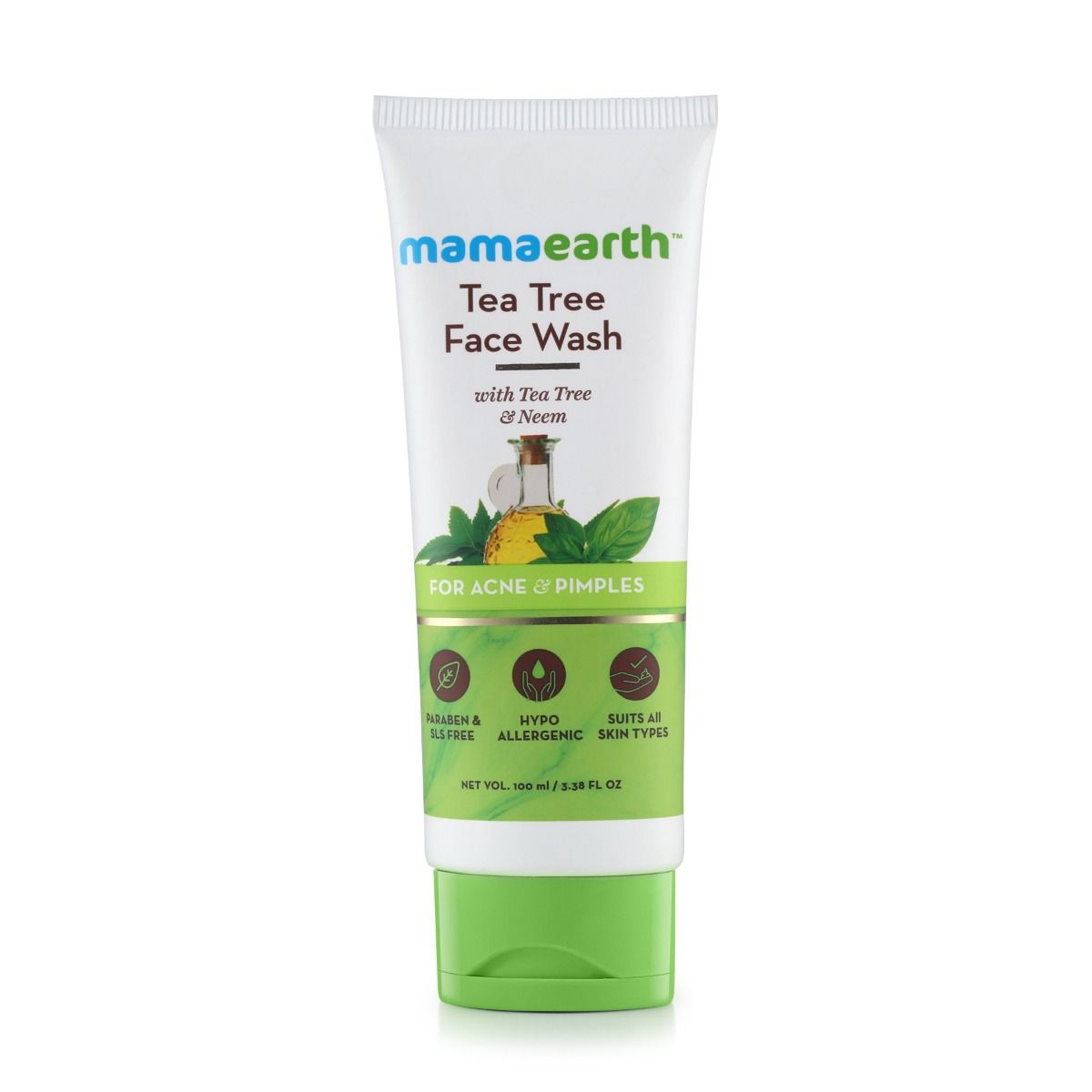 Buy Mamaearth Tea Tree Face Wash, 100 ml Online